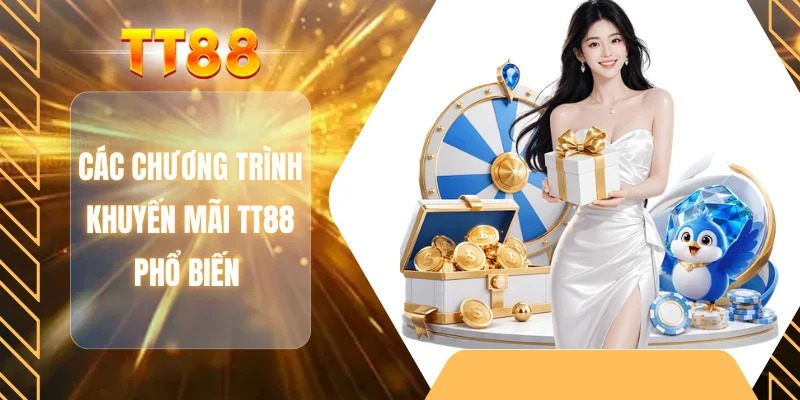 Các chương trình khuyến mãi TT88 phổ biến